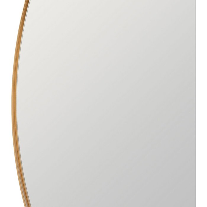 BigBuy Home Miroir mural Doré 60 x 4,2 x 60 cm