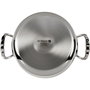 deBuyer Cocotte en acier inoxydable Affinity avec couvercle 24cm induction