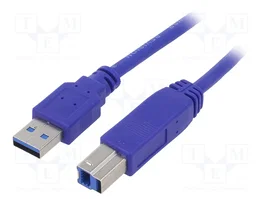 GEMBIRD Câble USB 3.0 USB A vers USB B, 1,8m, doré