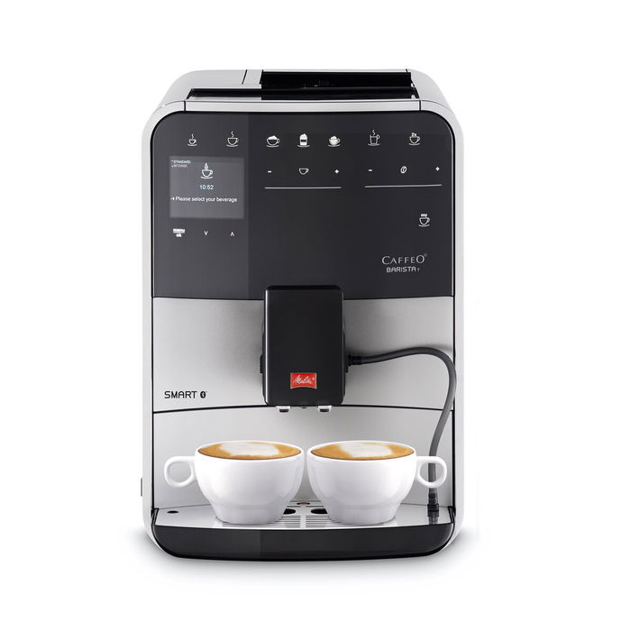 Melitta F831-101 Barista T Smart Machine à café expresso Argenté (sans réservoir de lait)