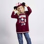Cerdá - Vestido Cotton Brushed motif Minnie - Robe pour fille de 6 ans - Taille 6 ans - Coloris Dark Red