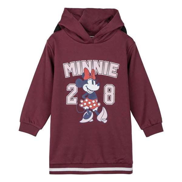 Cerdá - Vestido Cotton Brushed motif Minnie - Robe pour fille de 6 ans - Taille 6 ans - Coloris Dark Red Cerdá - Vestido Cotton Brushed motif Minnie - Robe pour fille de 6 ans - Taille 6 ans - Coloris Dark Red