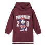Cerdá - Vestido Cotton Brushed motif Minnie - Robe pour fille de 6 ans - Taille 6 ans - Coloris Dark Red