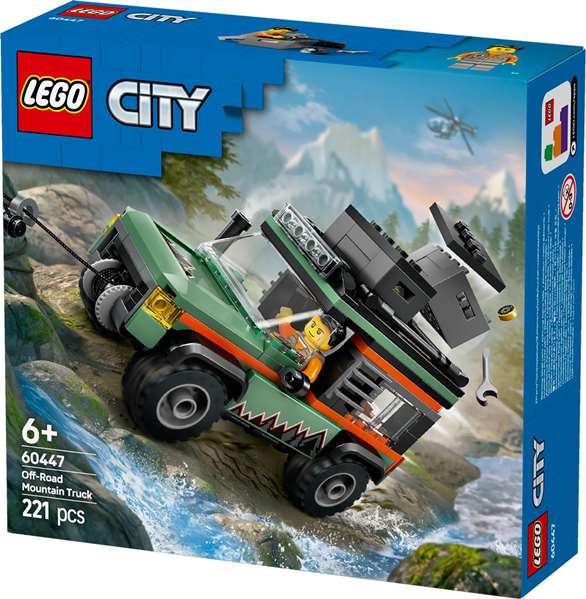 LEGO City 60447 Tout-terrain 4x4 de montagne