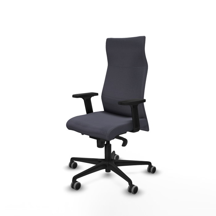 Piqueras y Crespo Chaise de Bureau Albacete Gris Foncé