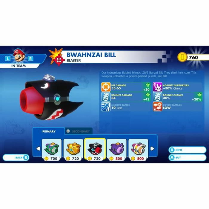 Ubisoft Mario + Les Lapins Crétins Kingdom Battle (Code dans la boîte)