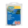Rapid VR22 - Agrafes de fixation pour grillage souple résidentiel, couleur vert, finition plastifiée, paquet de 1100 pièces, compatibles avec pinces FP222 et FP20