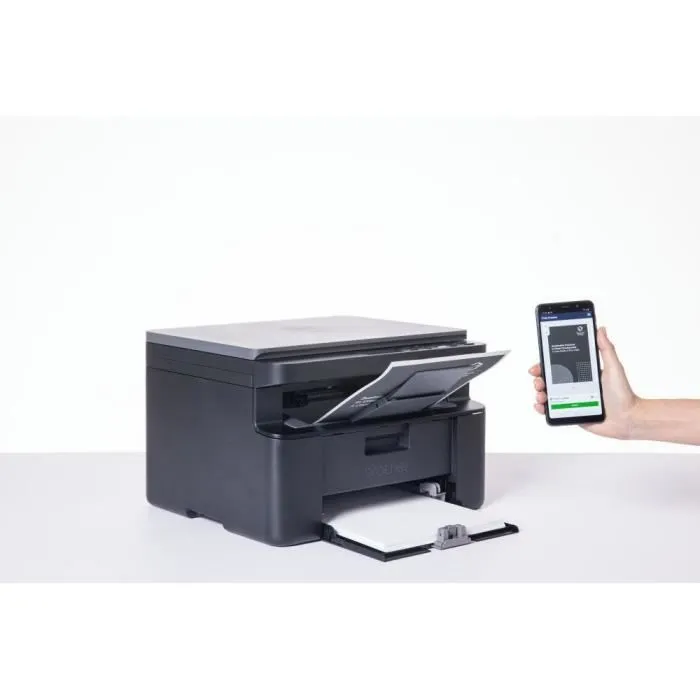 Brother DCP-L1640W - Imprimante multifonction laser monochrome 3 en 1 - WiFi et WiFi Direct - Impression jusqu'à 20 ppm en A4