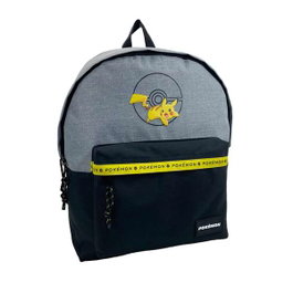 Toybags - Sac à dos Pokémon Pikachu adaptable sur poussette, bretelles rembourrées, 8 x 22 x 8 cm
