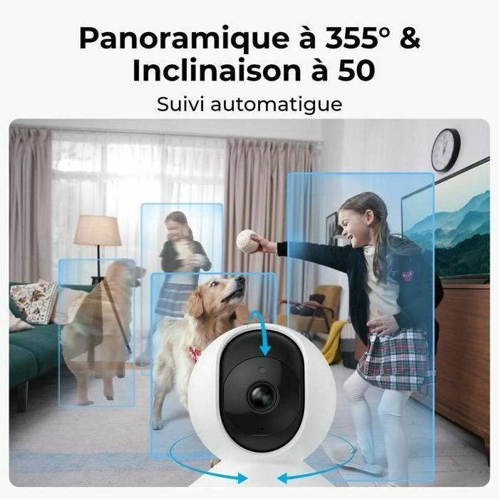 Reolink E330 Caméra intérieure 5MP - Blanc Reolink E330 Caméra intérieure 5MP - Blanc