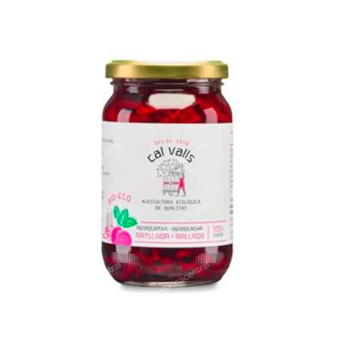 CAL VALLS Betterave Râpée au Vinaigre 345g Eco CAL VALLS Betterave Râpée au Vinaigre 345g Eco