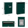 Boîte aux lettres Arregui Vert Acier 22 X 8 X 32 cm