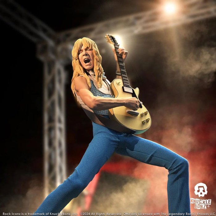 Randy Rhoads IV statuette Rock Iconz The Early Years Blue Version 24 cm Randy Rhoads IV statuette Rock Iconz The Early Years Blue Version 24 cm