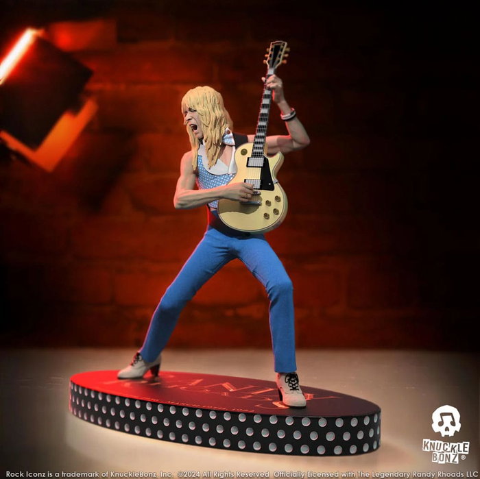 Randy Rhoads IV statuette Rock Iconz The Early Years Blue Version 24 cm Randy Rhoads IV statuette Rock Iconz The Early Years Blue Version 24 cm