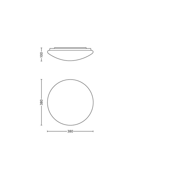 Philips Suede Plafonnier LED Blanc 4 x 5W 1800Lm 4000k