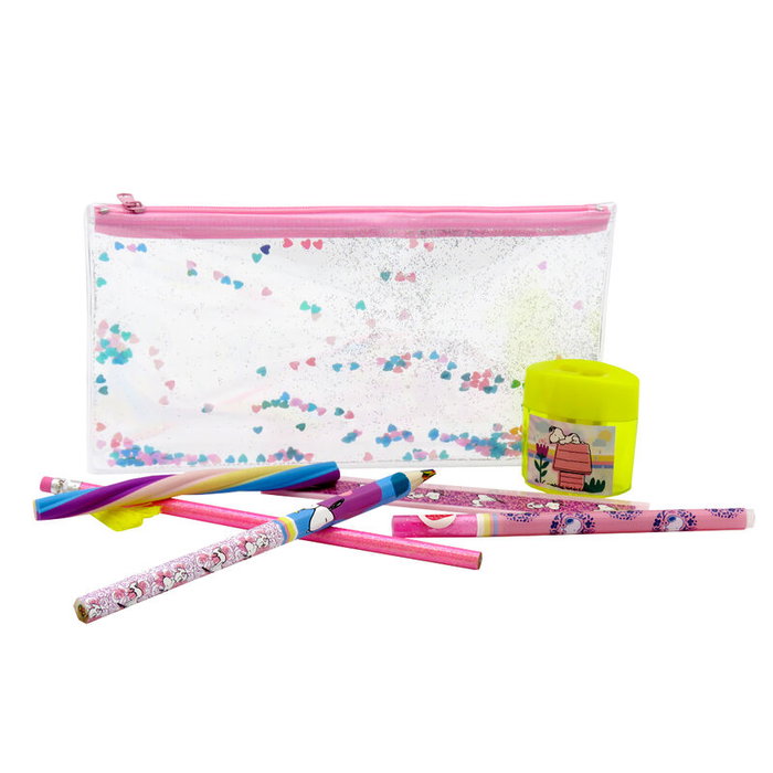 CYP BRANDS Set de papeterie + portatodo Snoopy