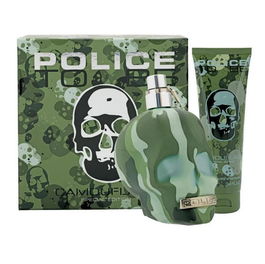 Police - Coffret Parfum To Be Camouflage pour Homme : Eau de Toilette 75 ml + Lait Hydratant pour le Corps 100 ml