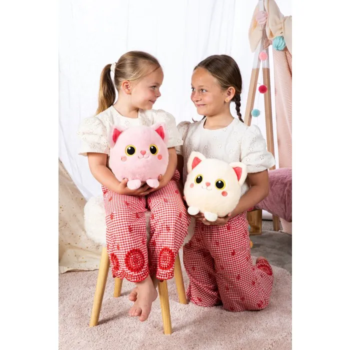 Gipsy Toys Peluche Moko Maru Kitty - Rose - 20 cm Gipsy Toys Peluche Moko Maru Kitty - Rose - 20 cm