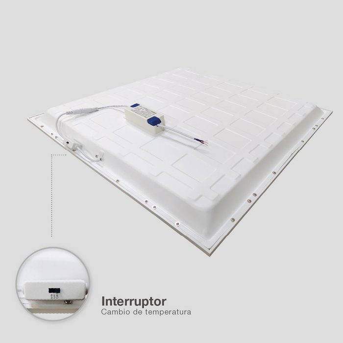 GSC Evolution Panneau LED encastrable Gilé 40W 59,5x59,5cm