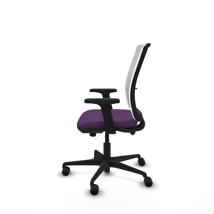 PIQUERAS Y CRESPO Chaise Haches Synchrone/Traslack Pourpre et Blanc PIQUERAS Y CRESPO Chaise Haches Synchrone/Traslack Pourpre et Blanc