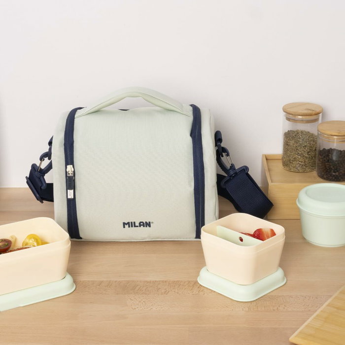 Sac glacière goûter Milan Vert 24,5 x 20 x 16 cm