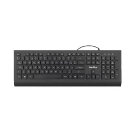 Coolbox FlatPro Clavier USB Noir avec Pavé Numérique