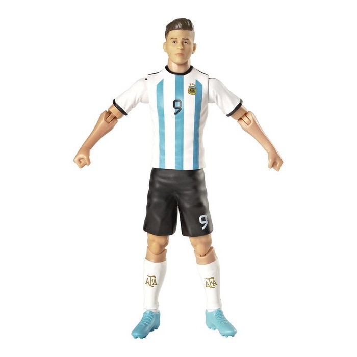 BANBO TOYS - Figurine articulée Julian Alvarez pour collection - Jouet Argentina - 20 cm BANBO TOYS - Figurine articulée Julian Alvarez pour collection - Jouet Argentina - 20 cm