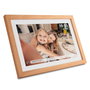 Denver Frameo PFF-1040LW Cadre Photo Numérique 25,4cm 16GB Bois Clair
