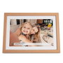 Denver Frameo PFF-1040LW Cadre Photo Numérique 25,4cm 16GB Bois Clair