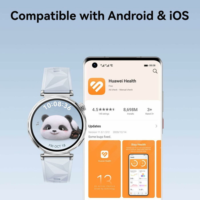 Montre Homme Huawei Watch GT 5 Noir 1,43" 46 mm