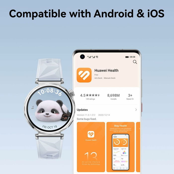 Montre Homme Huawei Watch GT 5 Noir 1,43" 46 mm