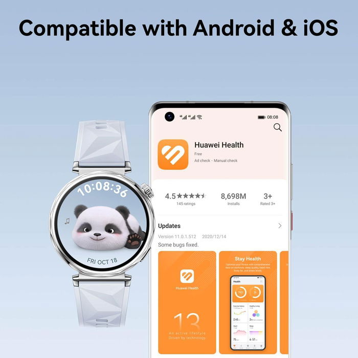 Montre Homme Huawei Watch GT 5 Noir 1,43" 46 mm