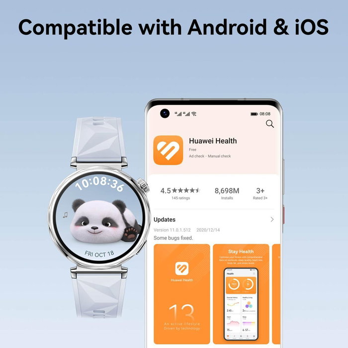 Montre Homme Huawei Watch GT 5 Noir 1,43" 46 mm