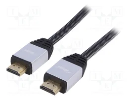 AKYGA Câble HDMI 3m Textile 4K UHD 2160p