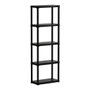 Tood Étagère de rangement ETA 635 - 5 tablettes - Noir