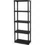 Tood Étagère de rangement ETA 635 - 5 tablettes - Noir