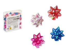 Pincello Lot de 100 Nœuds Pastel Brillant PVC 2,3 cm (Set de 24)