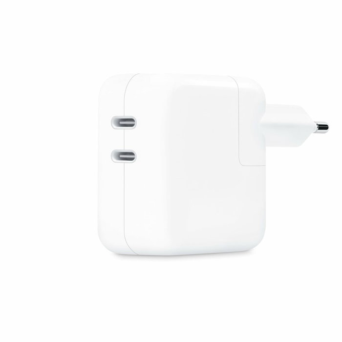 Apple Chargeur mural 35 W Blanc avec 2 ports USB-C MW2K3AA/A