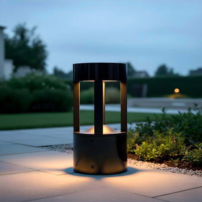 Balise LED extérieure San Luis 30 cm 10 W 220 V CA 3000 K Brun rouille Balise LED extérieure San Luis 30 cm 10 W 220 V CA 3000 K Brun rouille