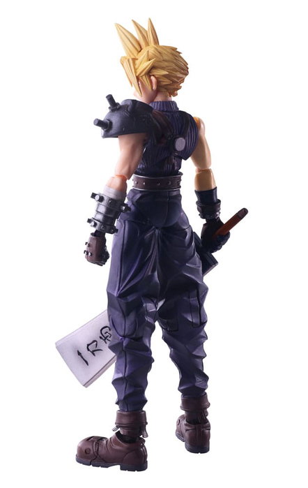 Square-Enix Final Fantasy VII Bring Arts Cloud Strife Hardedge Ver. 15 cm