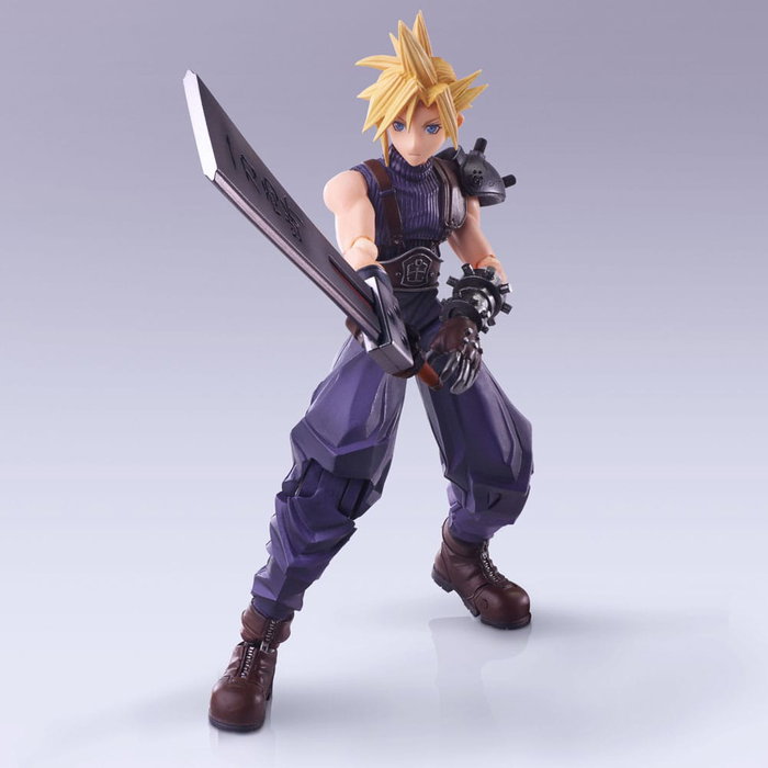 Square-Enix Final Fantasy VII Bring Arts Cloud Strife Hardedge Ver. 15 cm