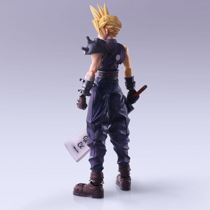 Square-Enix Final Fantasy VII Bring Arts Cloud Strife Hardedge Ver. 15 cm