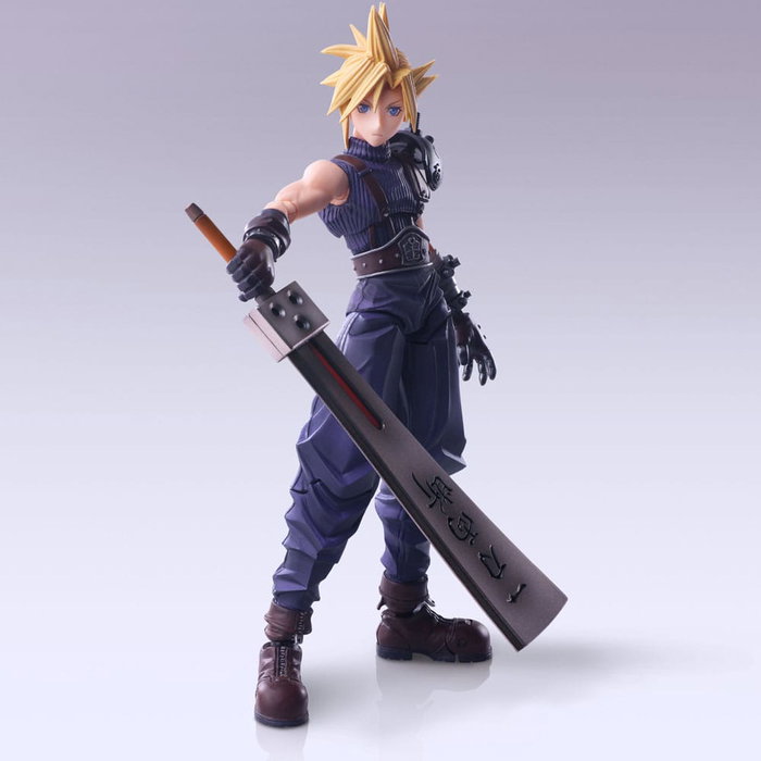 Square-Enix Final Fantasy VII Bring Arts Cloud Strife Hardedge Ver. 15 cm