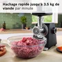 Bosch MFWS660B Série 6 - Hachoir à viande Noir