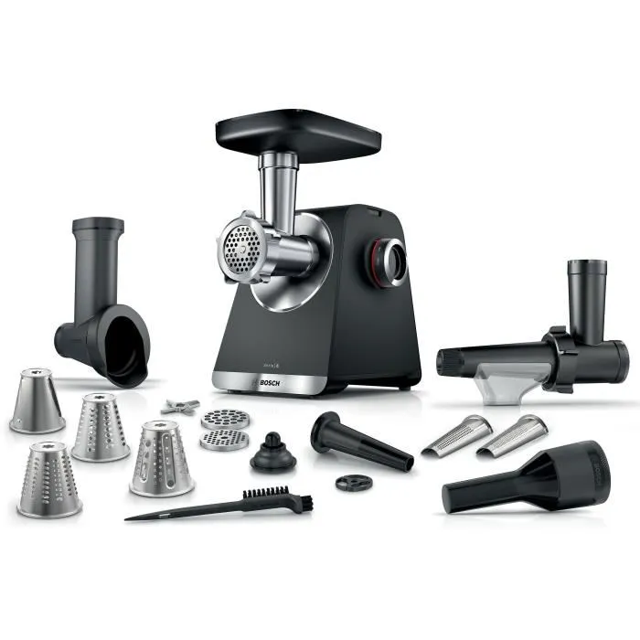 Bosch MFWS660B Série 6 - Hachoir à viande Noir Bosch MFWS660B Série 6 - Hachoir à viande Noir
