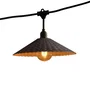 Lumisky - Guirlande Lumineuse LED Vinty Light Connectable, 10 Ampoules Filament E27 Blanc Chaud, IP64, 6m, Intérieur/Extérieur, Décoration Vintage