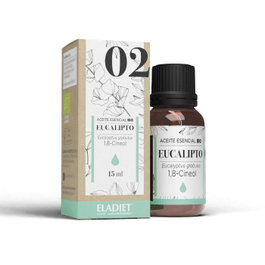 ELADIET Huile essentielle d'Eucalyptus BIO 15 ml