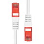 ProXtend Câble Ethernet CAT6 U/UTP Blanc 7m - Conducteur cuivre 99.9%, gaine LSZH, connecteurs plaqués or 50µ, PoE+