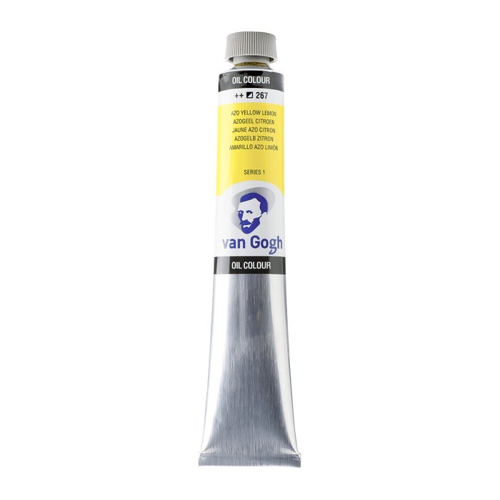 Van Gogh Peinture à l'huile Jaune Azo Citron (Primaire) 60 ml Van Gogh Peinture à l'huile Jaune Azo Citron (Primaire) 60 ml