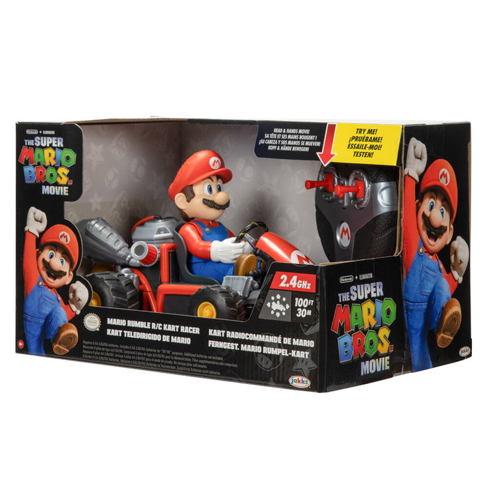 JAKKS PACIFIC - Véhicule télécommandé Super Mario Bros - Inspiré du film JAKKS PACIFIC - Véhicule télécommandé Super Mario Bros - Inspiré du film